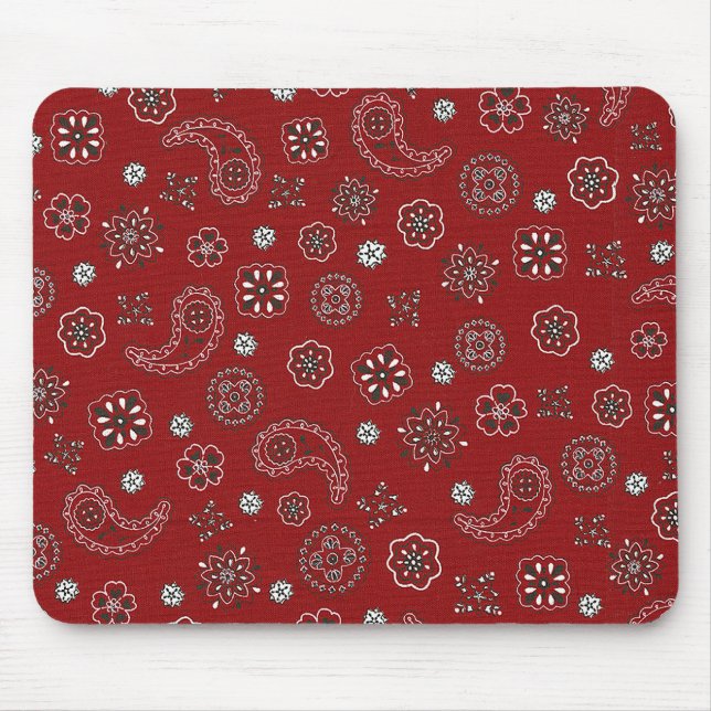 Red Bandanna Mousepad (Front)