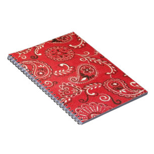 Red Bandanna Notebook