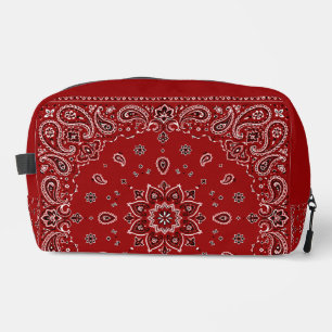 Red Bandanna Paisley Go-To Bag Organiser