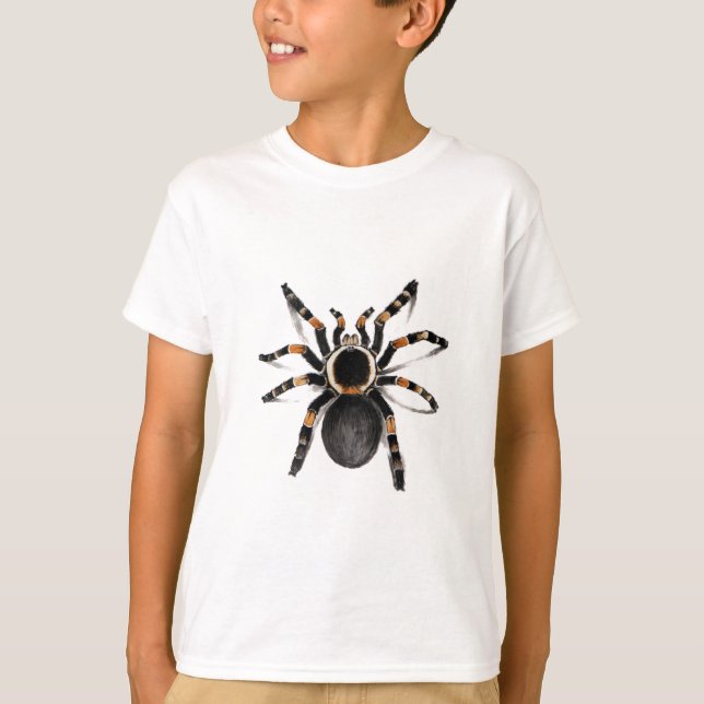 Red Banded Tarantula Spider T-Shirt (Front)