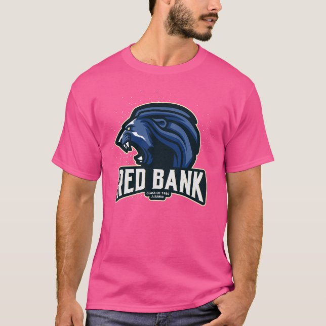 Red Bank High School Class of 1980 45th Reunion  T-Shirt (Front)