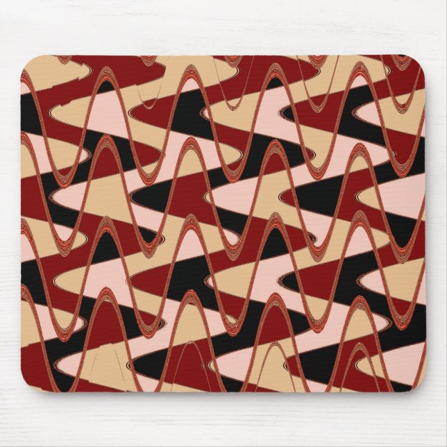 Red Barn Abstract 4, 2015 (photo) | SVP Images Mouse Mat (Front)
