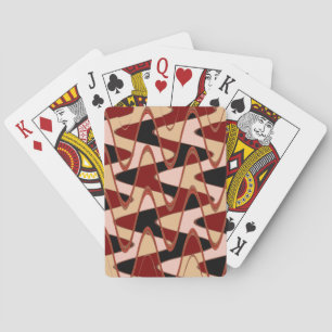 Red Barn Abstract 4, 2015 (photo)   SVP Images Playing Cards