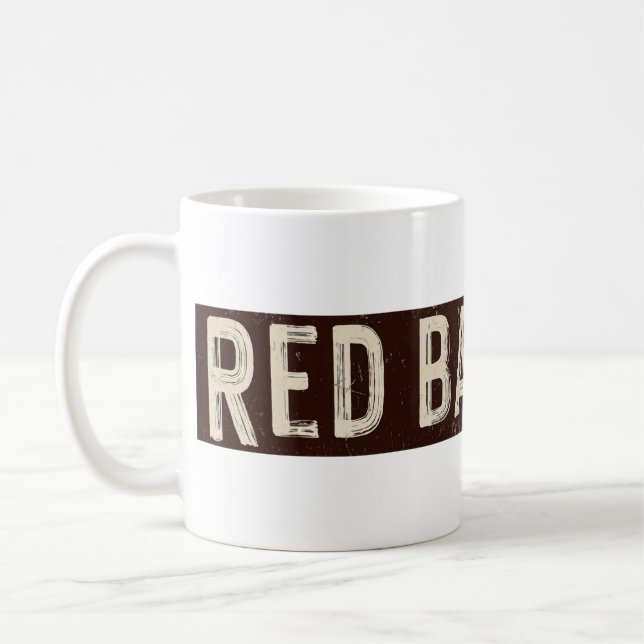 Red Barn Art Coffee Mug (Left)