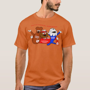 Red Barn Chicken Hungry Hamburger Big Fish Hungry  T-Shirt