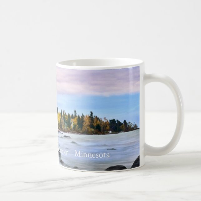 Red Barn Lake Superior, MN Mug (Right)