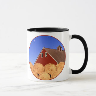 Red Barn Moon Mug