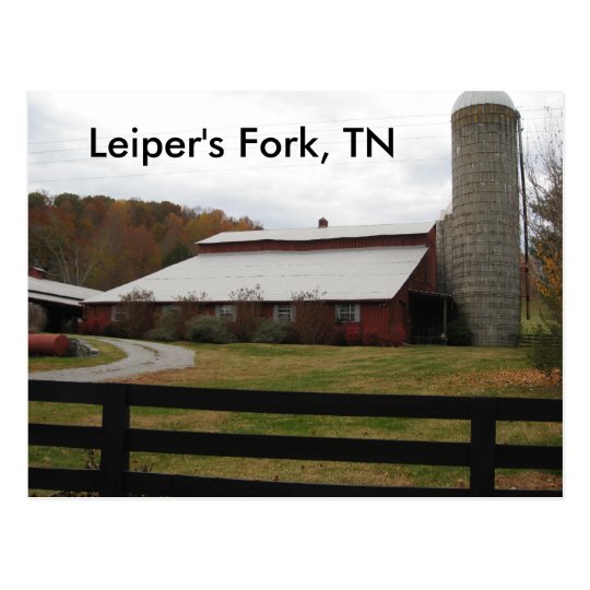 Red Barn of Leiper's Fork Postcard