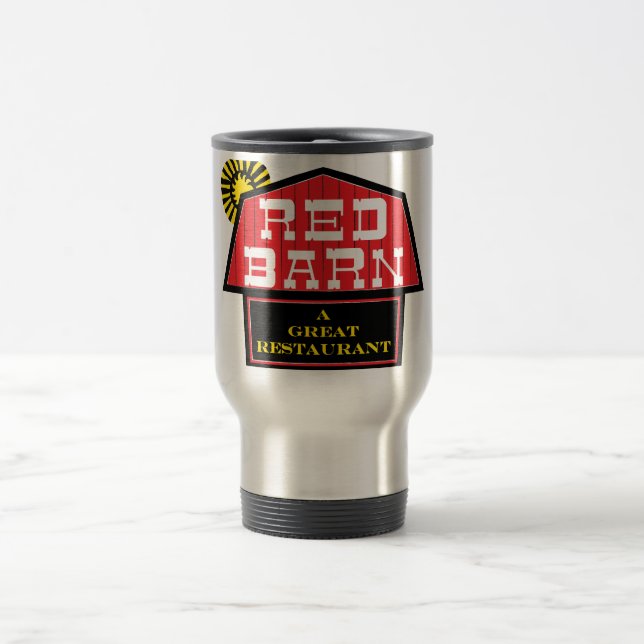 RED BARN TRAVEL MUG (Center)