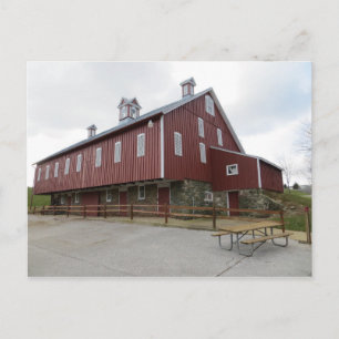 Red Barn: Westminster, MD Postcard