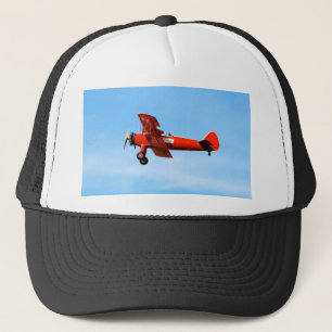 Red Baron Bi Plane Trucker Hat
