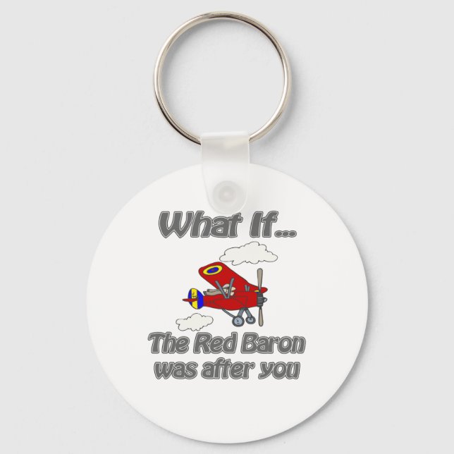 Red Baron Key Ring (Front)