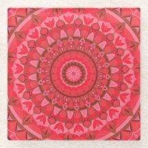 Red Base Mandala