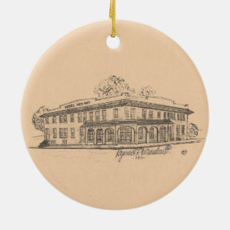 Red Bay Hotel Ceramic Ornament