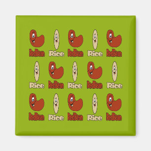 Red Beans and Rice Magnet