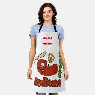 Red Beans & Rice, Design add text, Apron