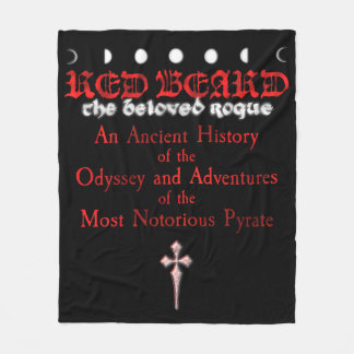 Red Beard medium throw blanket