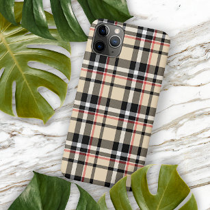 Black Red Line iPhone Cases Covers Zazzle UK
