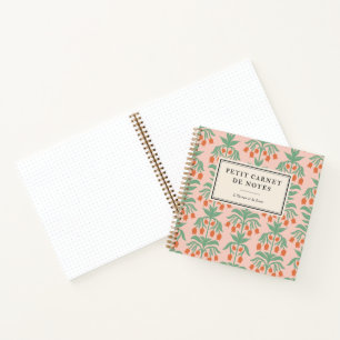 Red Bellflower Notebook