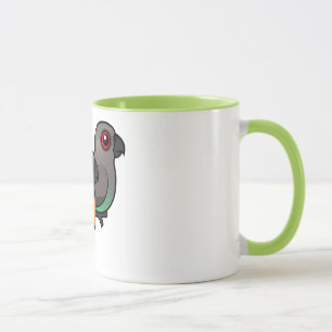 Red-bellied Parrot Pair Mug