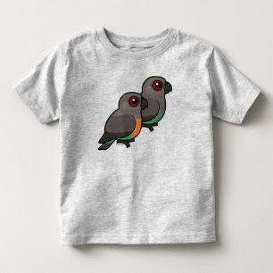 Red-bellied Parrot Pair Toddler T-Shirt