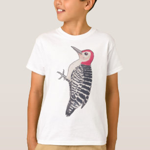 Red-bellied Woodpecker bird species art T-Shirt