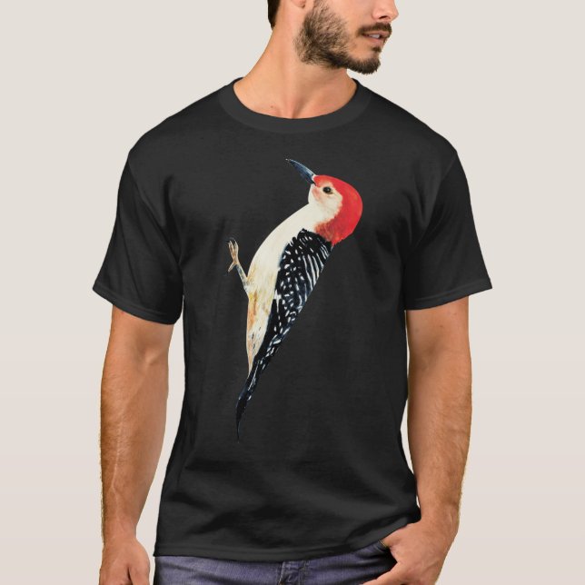 Red Bellied Woodpecker  T-Shirt (Front)