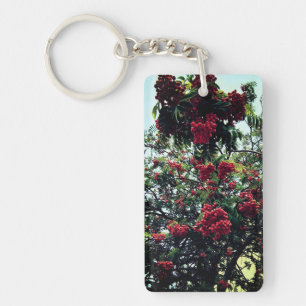 Red berries key ring