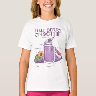 Red Berry Smoothie Vibes T-Shirt