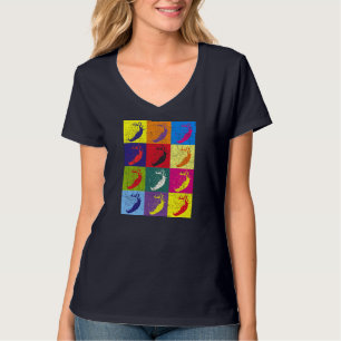 Red Berry Summer Food Fruit Pop Art Strawberry T-Shirt