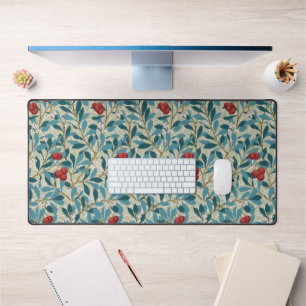 Red Berry Tree, William Morris Desk Mat