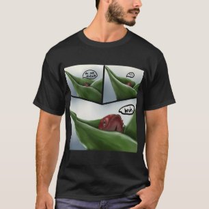 Red Betta in 'Do Not Disturb' Mode T-Shirt