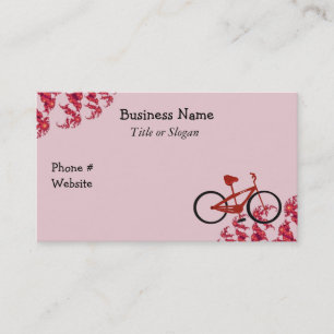Red Bicycle Business Card