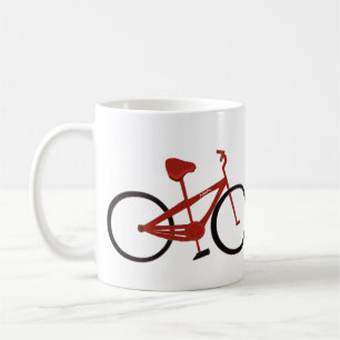 Red Bicycle Coffee Mug