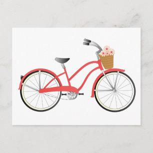 Red Bicycle Postcard