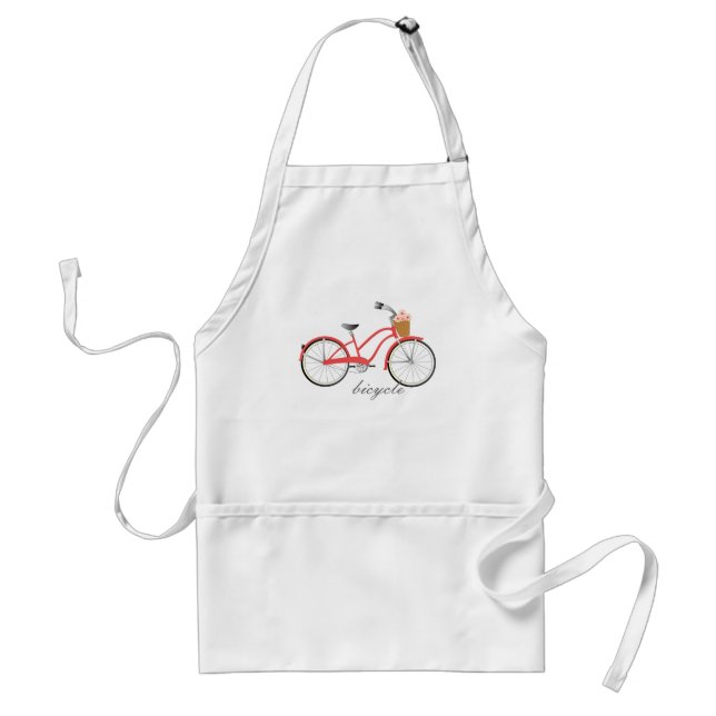 Red Bicycle Standard Apron (Front)