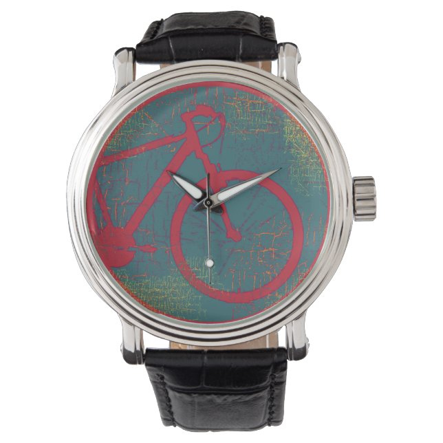 red bicycle watch (Front)