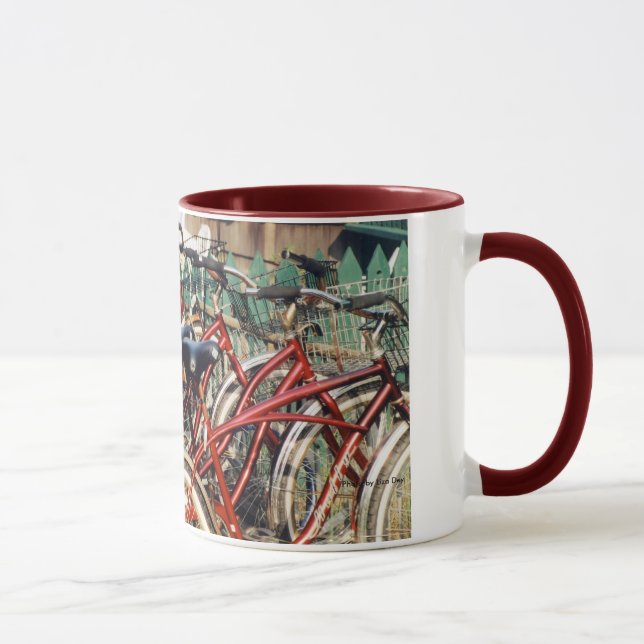 "Red Bicycles' Mug (Right)