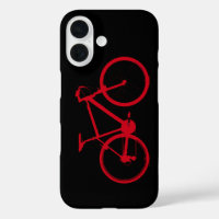 red bike, cycling