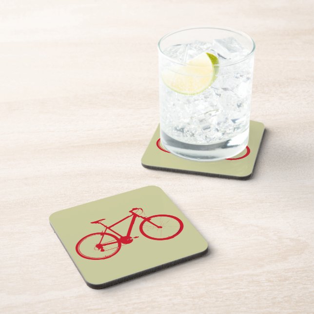 red bike, cycling coaster (Right Side)