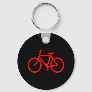 Red Bike Key Ring