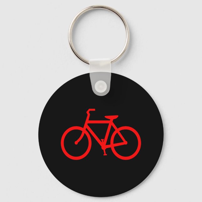 Red Bike Key Ring (Front)