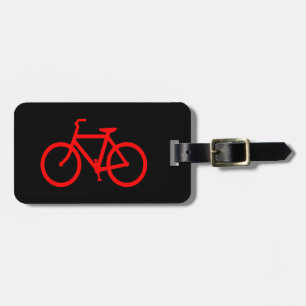Red Bike Luggage Tag