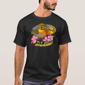 RED-BILLED LEIOTHRIX BIRDS—ALOHA T-Shirt