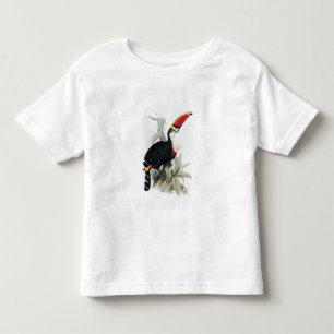 Red-Billed Toucan, from 'A Monograph of the Rampha Toddler T-Shirt