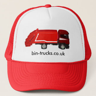 red bin truck baseball cap