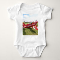 Red Biplane
