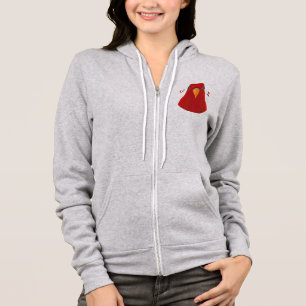 Red birb “GUMI” Hoodie