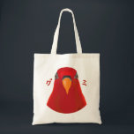 Red birb “GUMI” Tote Bag<br><div class="desc">Red birb “GUMI</div>
