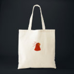 Red birb "GUMI" wuewuewue.... Tote Bag<br><div class="desc">It is a popular bird on the Internet.</div>